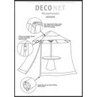 Deconet klamboe parasol