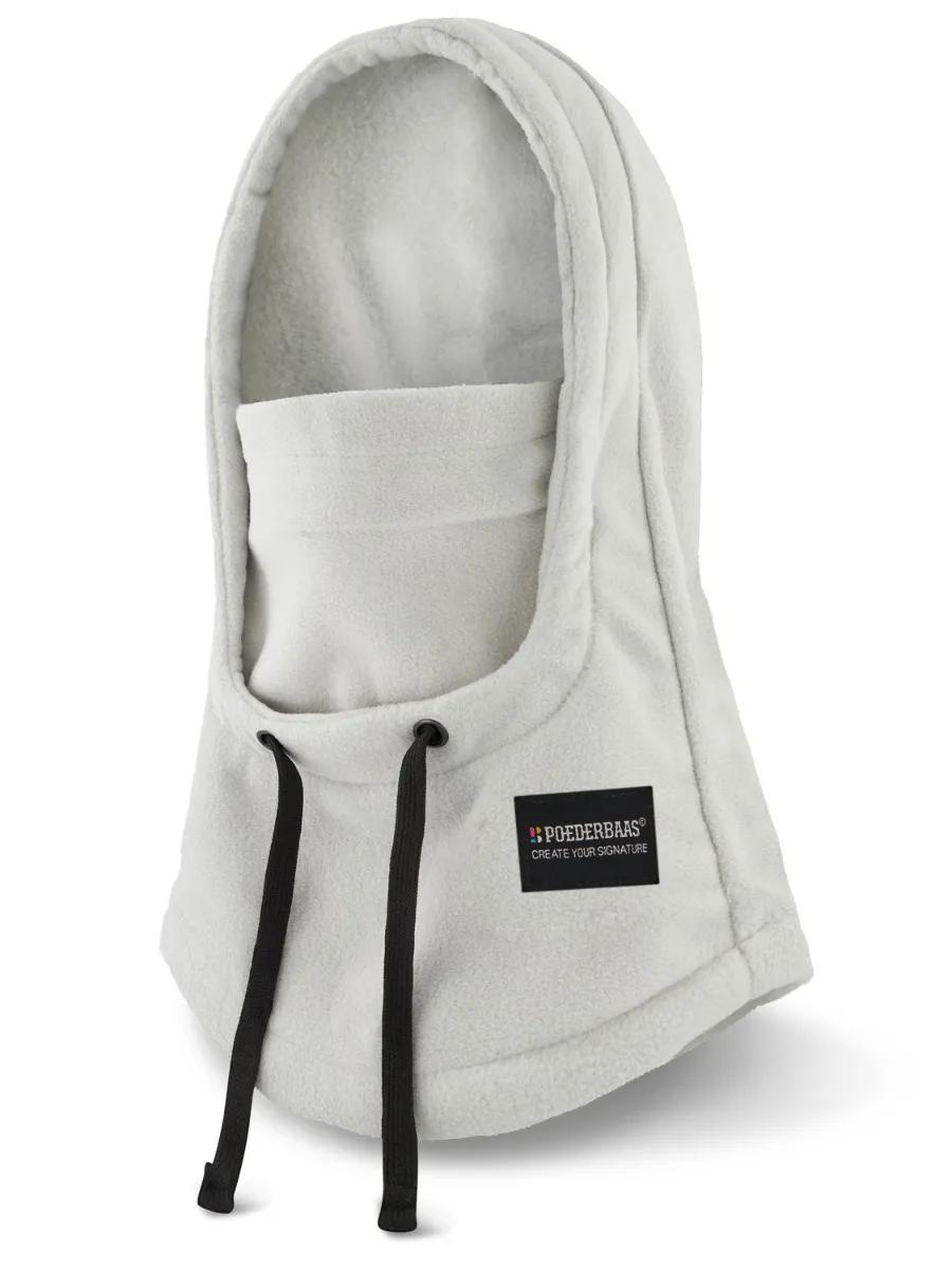 Poederbaas   Fleece  Balaclava  Gray