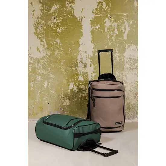 Trolleytas 21 liter met wielen en trekstang