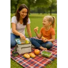 Koeltas 4L Bladmotief - Koelhoudend - Cuhoc