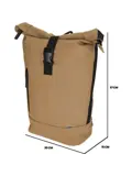 Dull PU rolrugtas 42 liter