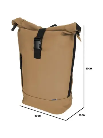 Dull PU rolrugtas 42 liter