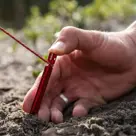 Aluminium Tentharingenset - 6 stuks