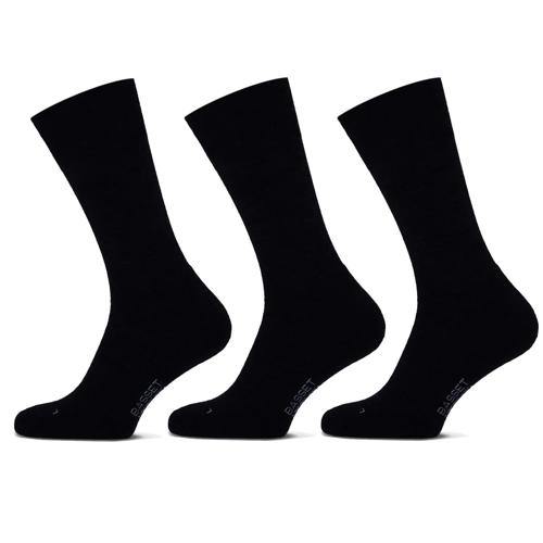 Basset - Badstof 3 paar - Merinowollen sokken
