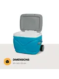 Pinnacle Prudence Koelbox op wielen - 66L