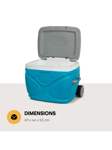 Pinnacle Prudence Koelbox op wielen - 66L