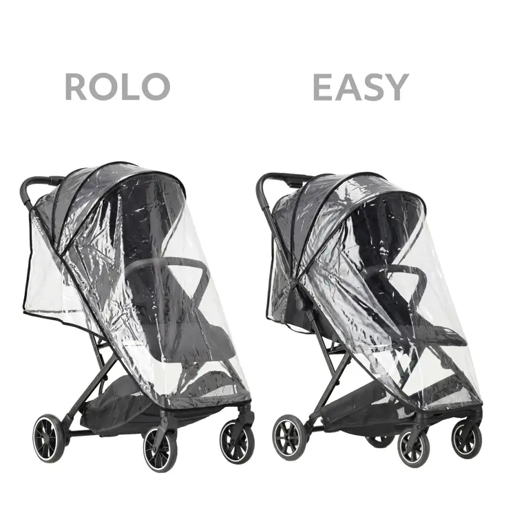 Rolo & Easy Buggy Regenhoes - Universele regenkap