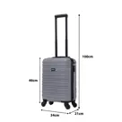 BlockTravel handbagage - XS - TSA-slot - 29L