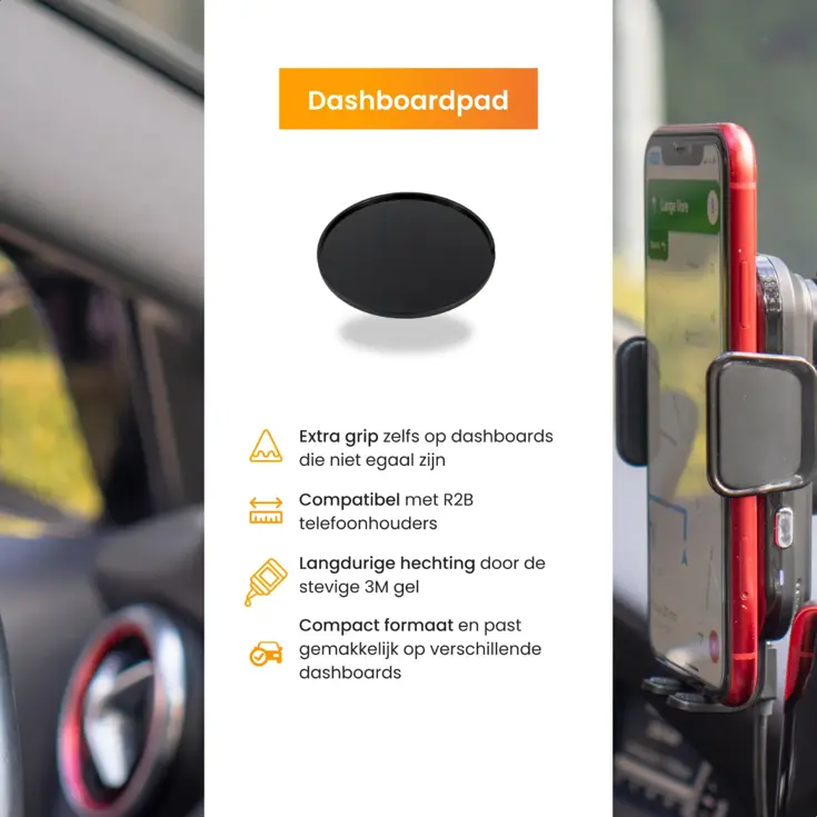 Dashboard Pad voor Telefoonhouders Auto