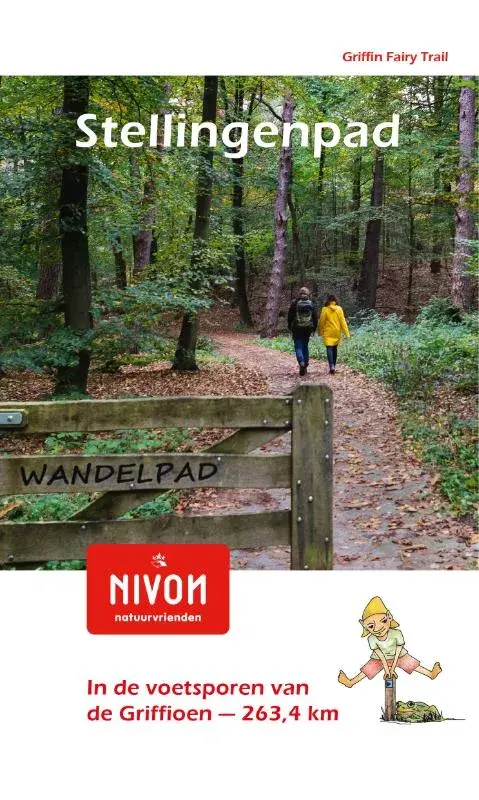 Nivon wandelgids Stellingenpad- In de voetsporen van de Griffioen