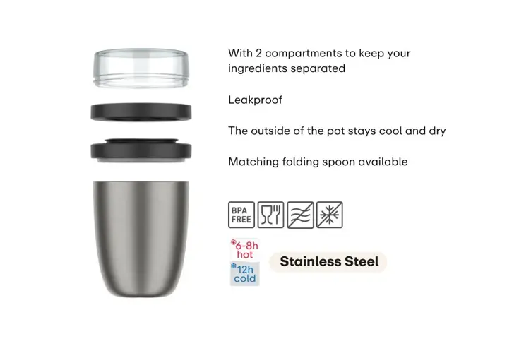 Mepal Ellipse Isoleer lunchpot 500 ml
