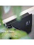 Curved Verwarmingspaneel van Glas