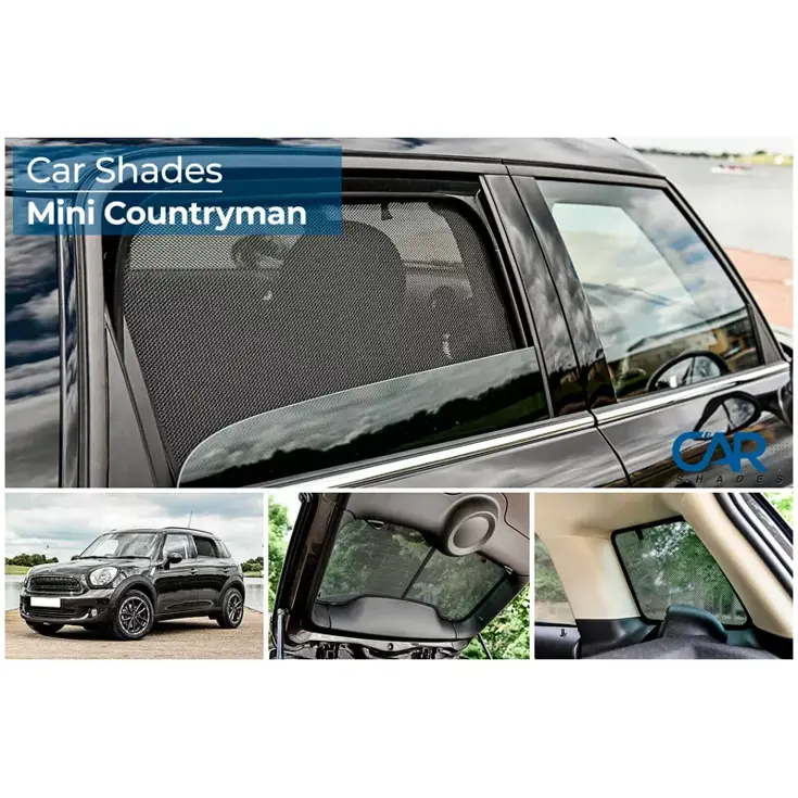 Car Shades Mini Countryman R60 5 deurs 2010-2016 - Zonneschermen - Car Shades