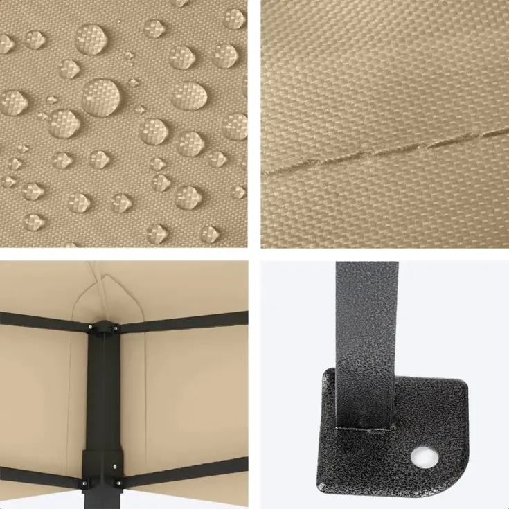 Partytent – 3x4.5 m – Beige