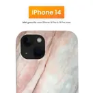R2B iPhone 14 Hoesje Marmer + Screenprotector