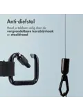 Uittrekbare kabel met karabijnhaak