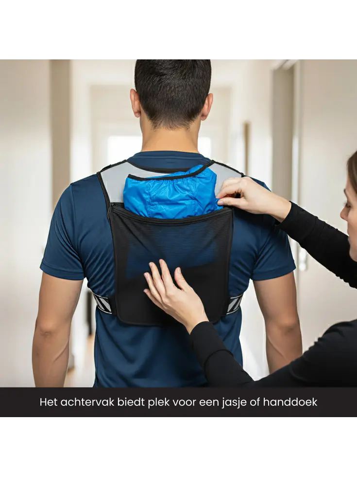 Hardloopvest met Opbergvakjes - Running vest
