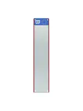 Langwerpige blanco Belgische kentekenplaat 52x11cm