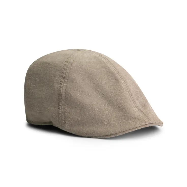 Brigg Unisex - Flatcap - Katoen - Bruin