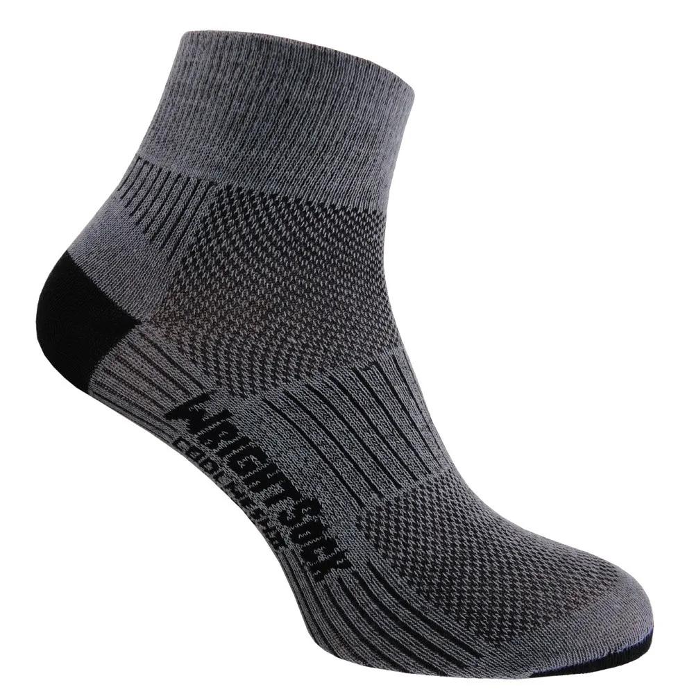 Wrightsock  Coolmesh Quarter  sokken  Grijs main product image