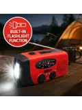 Opwindbare Noodradio met Powerbank 2000 mAh