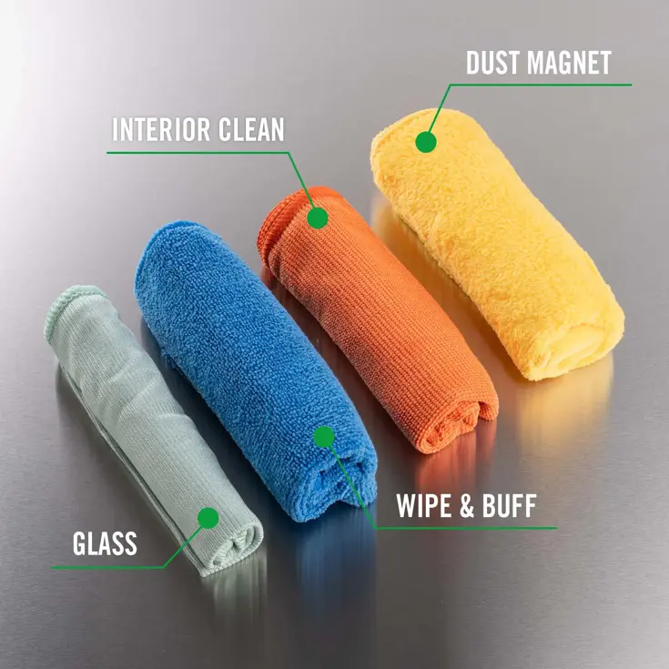 Microfibre Essentials-pakket voor autoverzorging