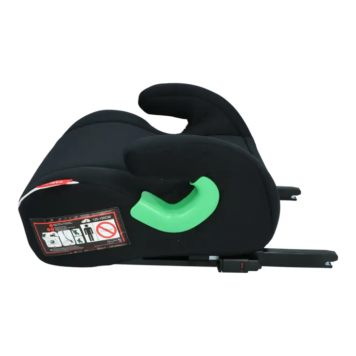 I-Size Isofix Zitverhoger 125-150cm Zwart/Wit