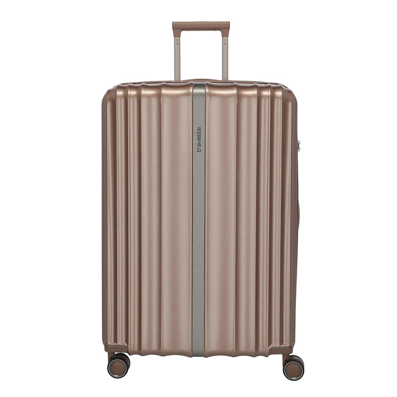 Travelite  Paros 4W Trolley L cappuccino Bruin  Bruin main product image