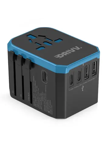 Universele Wereldstekker - USB C