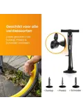 Staande Fietspomp - Vloerpomp - Bandenpomp