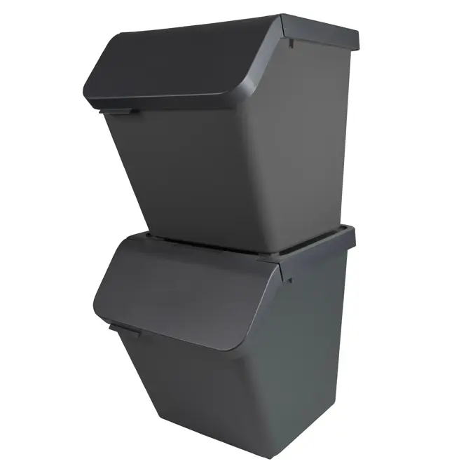 Sigma home -Prullenbak + deksel 60L - 2-dlg