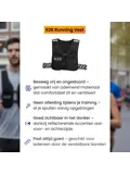Hardloopvest met Opbergvakjes - Running vest