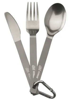 Esbit Camping Bestek 3-delig - Titanium