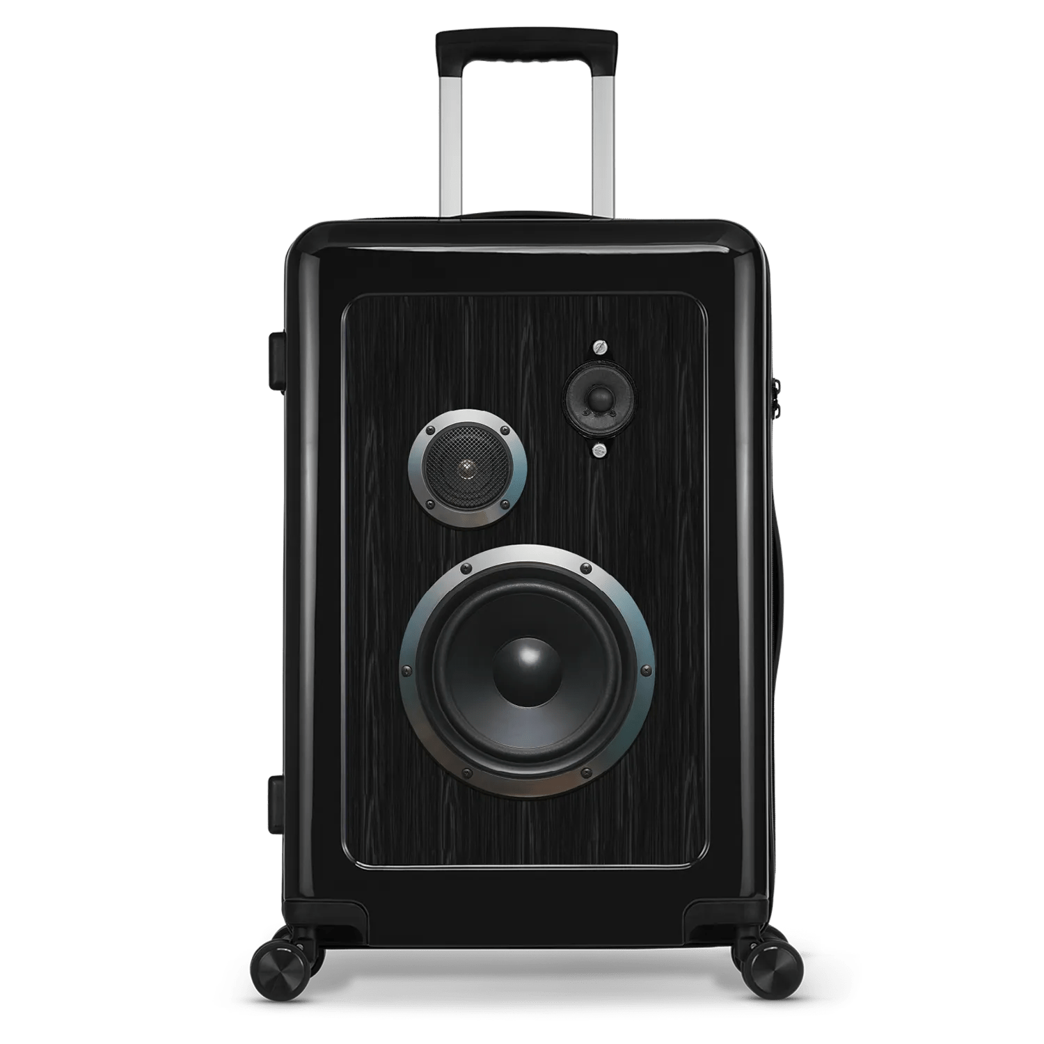 Stickercase  Boombox  Reiskoffer  65cm  Zwart