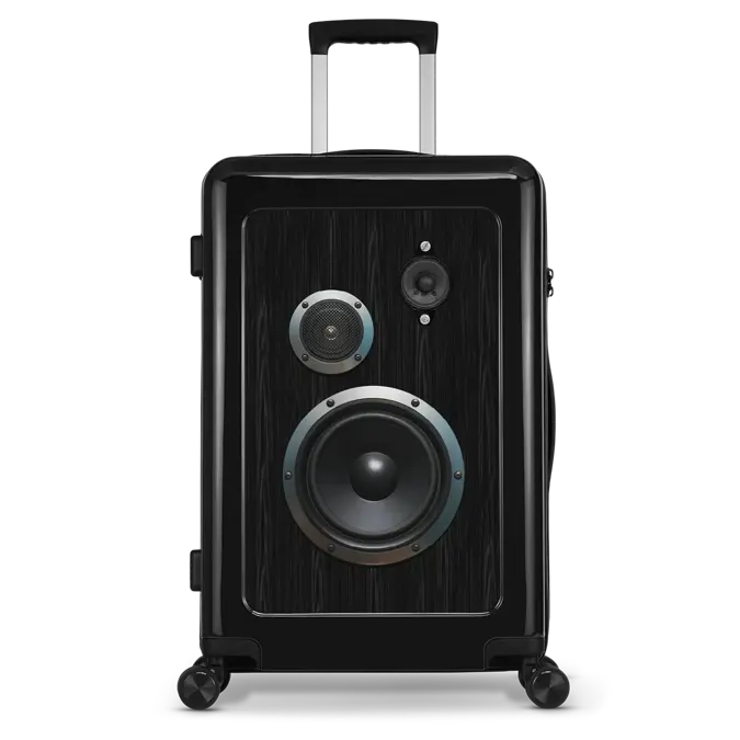 Stickercase - Reiskoffer - 65cm