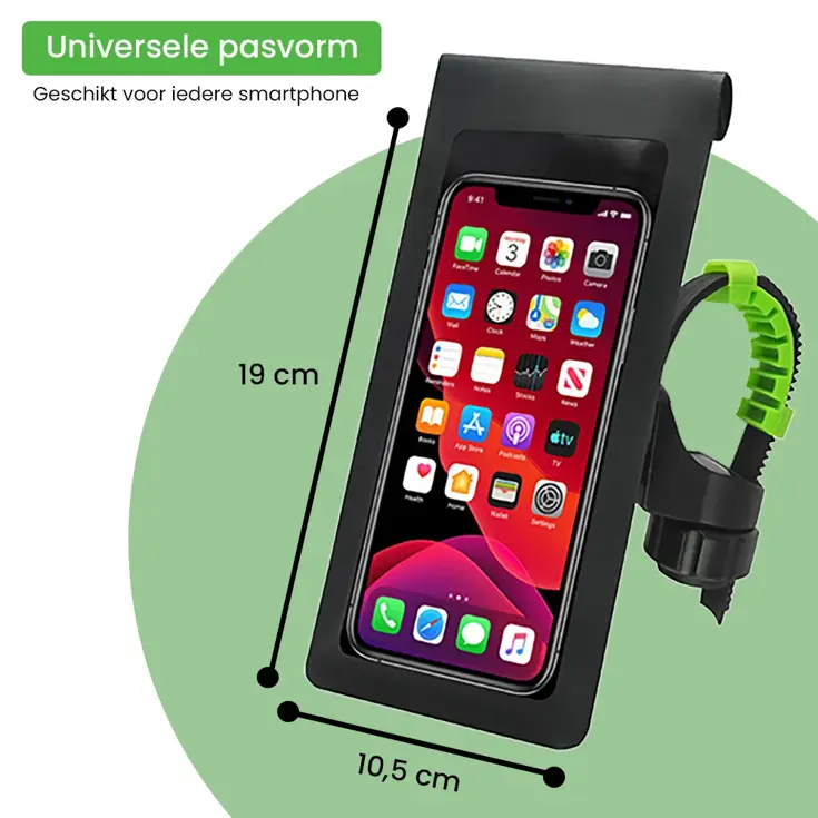 SLIM - Telefoonhouder Fiets, Compact & waterdicht