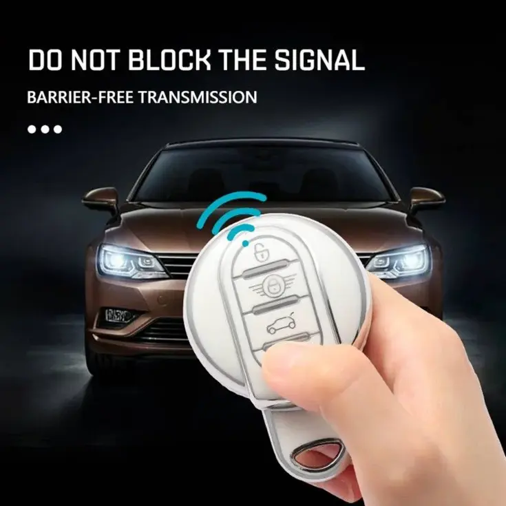 TPU Sleutelhoesje voor Mini zwart C3