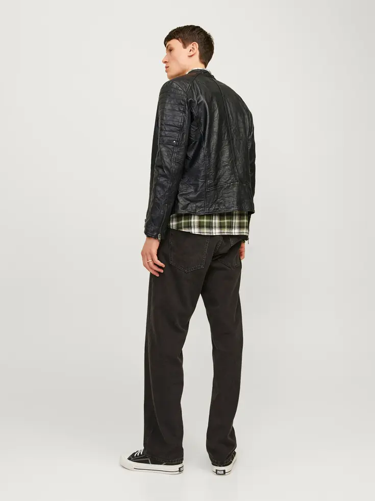 Heren Richard Leather Jacket