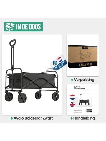 Bolderkar Opvouwbaar