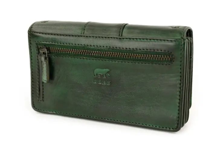 Emma - Overslagportemonnee - Studs - Dames