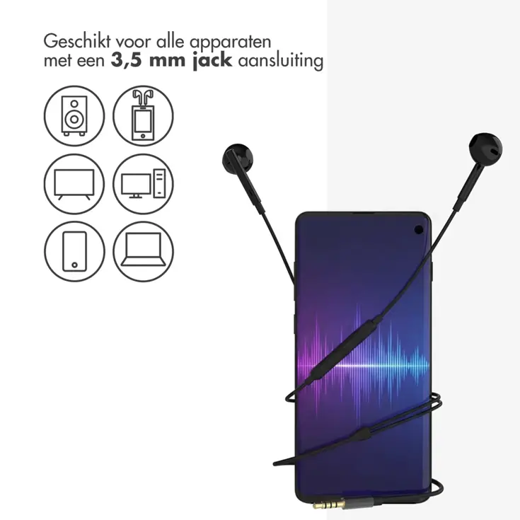 Bedrade Oordopjes 3,5mm Jack