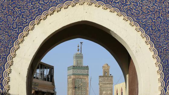 marokko_fes-meknes_fes_poort_mozaiek_minnaret_mens_f