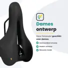 Voltano Fietszadel Trekking Dames