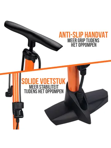 Fietspomp 12 Bar - Drukmeter