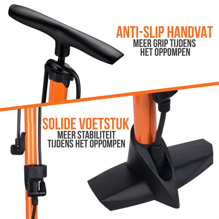 Fietspomp 12 Bar - Drukmeter