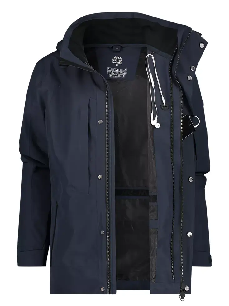 Handes – 3 in 1 parka heren - Waterdicht