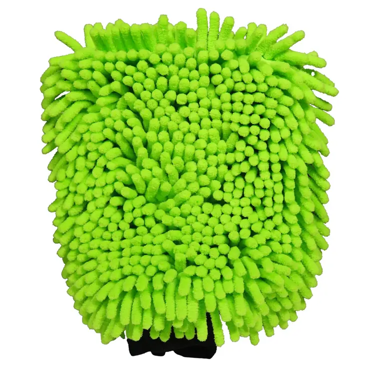 2in1 Microvezel Washandschoen voor Auto 25x17cm