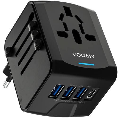 Travel Y20 - Wereldstekker - 200+ landen 4 USB