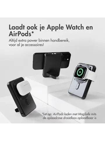 4-in-1 MagSafe Powerbank - 10.000 mAh