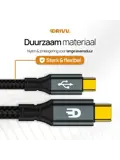 USB C naar USB C 3.2 Kabel - 3 Meter